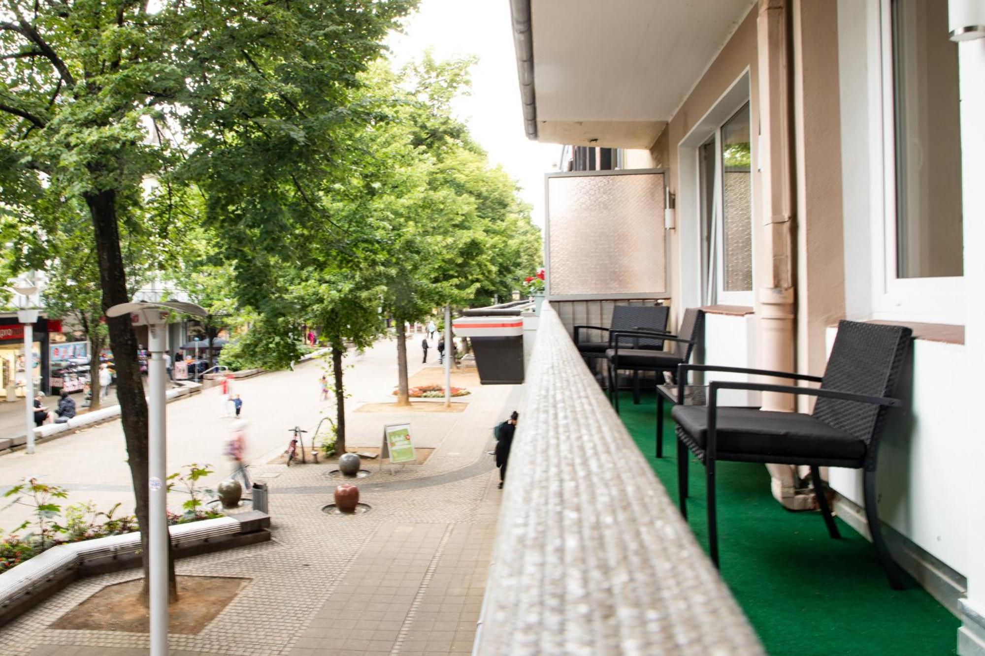 Me Living Bad Pyrmont Innenstadt 10 Meter Balkon Exteriör bild