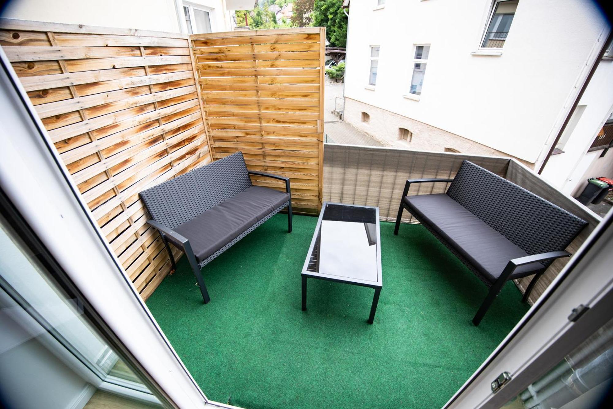 Me Living Bad Pyrmont Innenstadt 10 Meter Balkon Exteriör bild
